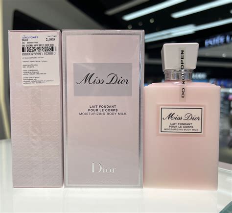 miss dior lait fondant moisturizing body milk|miss dior body milk.